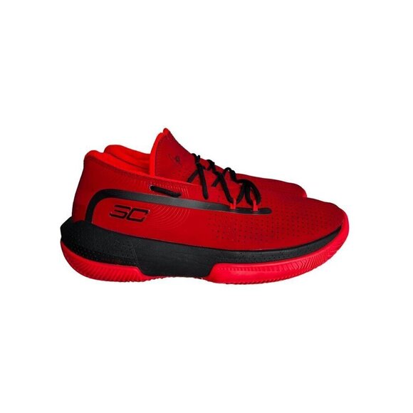 Under Armour Young Sc 3 zero Red and Black Size 7 - Picture 4 of 16